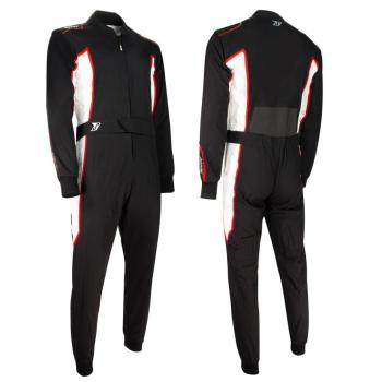 Kart Overall IMOLA RS3 schwarz/rot/weiß Gr. S